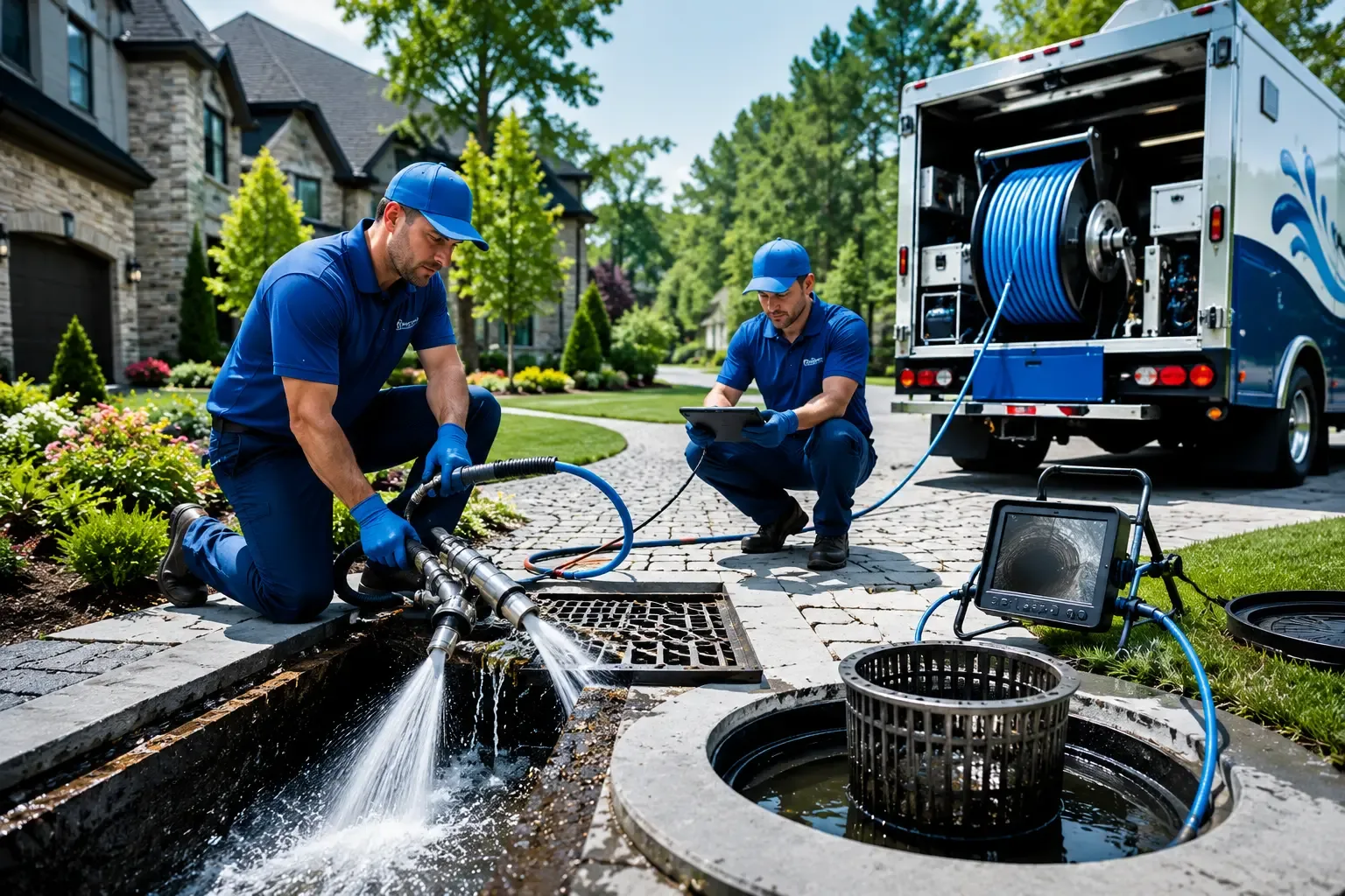 Local outdoor drain cleaning professionals in Barre, MA
