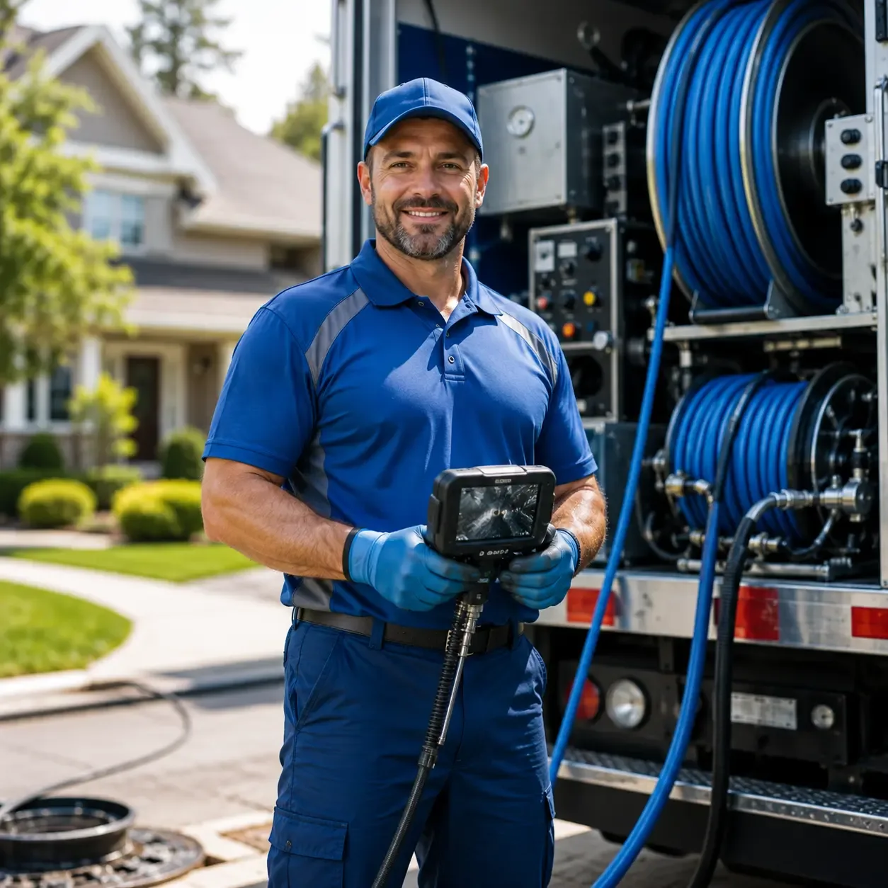 Local outdoor drain cleaning specialists in Barre, MA